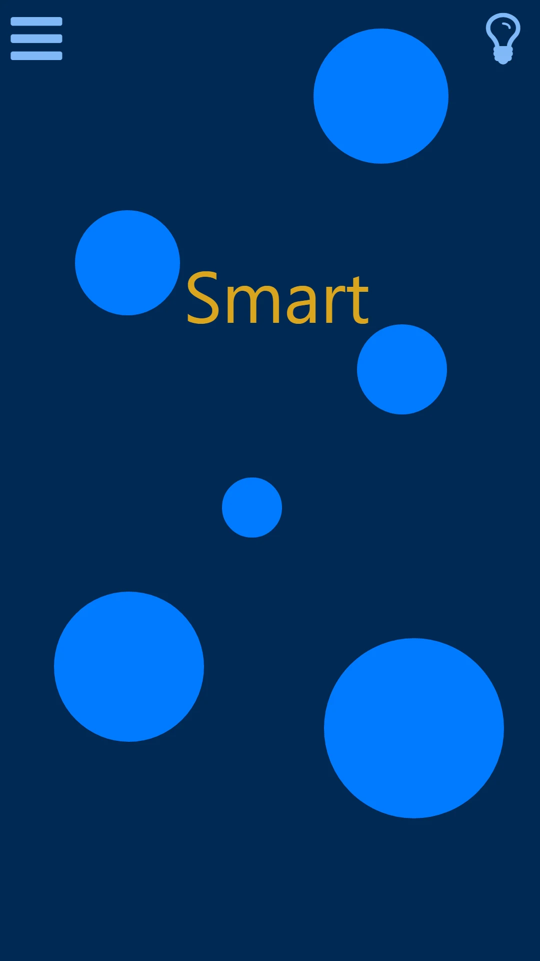 Blue : Think differently screenshot
